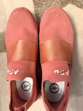APL Women's Slip-On Sneakers in Coral Pink